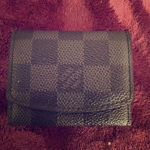 Louis Vuitton Damier Cufflinks Case